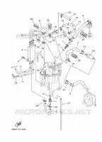 POMPE A INJECTION 2 pour Yamaha F30B Electric Starter, Remote Control, Power Trim & Tilt, Shaft 20