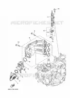 ADMISSION 1 pour Yamaha F30B Electric Starter, Tiller Handle, Hydro Trim & Tilt, Shaft 20
