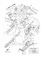 DIRECTION 1 pour Yamaha F30B Electric Starter, Tiller Handle, Hydro Trim & Tilt, Shaft 20