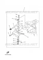 PIECES DE DIRECTION pour Yamaha F30B Electric Starter, Tiller Handle, Hydro Trim & Tilt, Shaft 20
