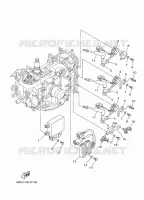 ELECTRIQUE 1 pour Yamaha F30L Electric Starter, Remote Control, Manual Tilt, Shaft 20