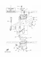 POMPE A INJECTION 1 pour Yamaha F30L Electric Starter, Remote Control, Manual Tilt, Shaft 20