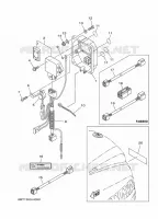 PIÈCES OPTIONNELLES pour Yamaha F30L Electric Starter, Tiller Handle, Manual Tilt, Shaft 20