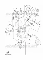POMPE A INJECTION 2 pour Yamaha F30L Electric Starter, Tiller Handle, Manual Tilt, Shaft 20