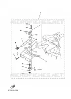 PIECES DE DIRECTION pour Yamaha F30B Electric Starter, Remote Control, Power Trim & Tilt, Shaft 20