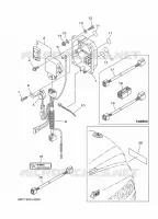 PIÈCES OPTIONNELLES pour Yamaha F30B Electric Starter, Remote Control, Power Trim & Tilt, Shaft 20