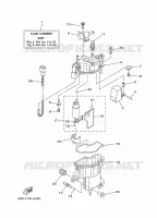 POMPE A INJECTION 1 pour Yamaha F30B Electric Starter, Remote Control, Power Trim & Tilt, Shaft 20