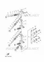 SOUPAPE pour Yamaha F30B Electric Starter, Remote Control, Power Trim & Tilt, Shaft 20