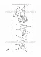 CARBURATEUR pour Yamaha (E)40X Enduro de 2001
