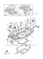 CARENAGE INFERIEUR pour Yamaha (E)40X Enduro de 2001