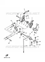 COMMANDE D'ACCELERATEUR pour Yamaha (E)40X Enduro de 2001
