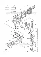 KIT DE REPARATION 1 pour Yamaha (E)40X Enduro de 2001