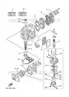 KIT DE REPARATION 1 pour Yamaha (E)40X Enduro de 2001