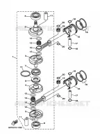 VILEBREQUIN / PISTON pour Yamaha (E)40X Enduro de 2001