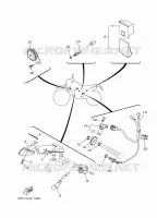 PARTIE ELECTRIQUE 2 pour Yamaha XT 250 de 2019