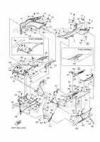 CARENAGES 1  pour Yamaha YZF-R3 Icon Blue de 2019