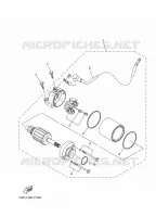 DEMARREUR pour Yamaha YZF-R3 Icon Blue de 2019