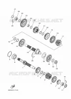 TRANSMISSION pour Yamaha YZF-R3 Midnight Black de 2019