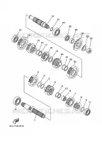 TRANSMISSION pour Yamaha YZ 250 Racing Blue de 2019