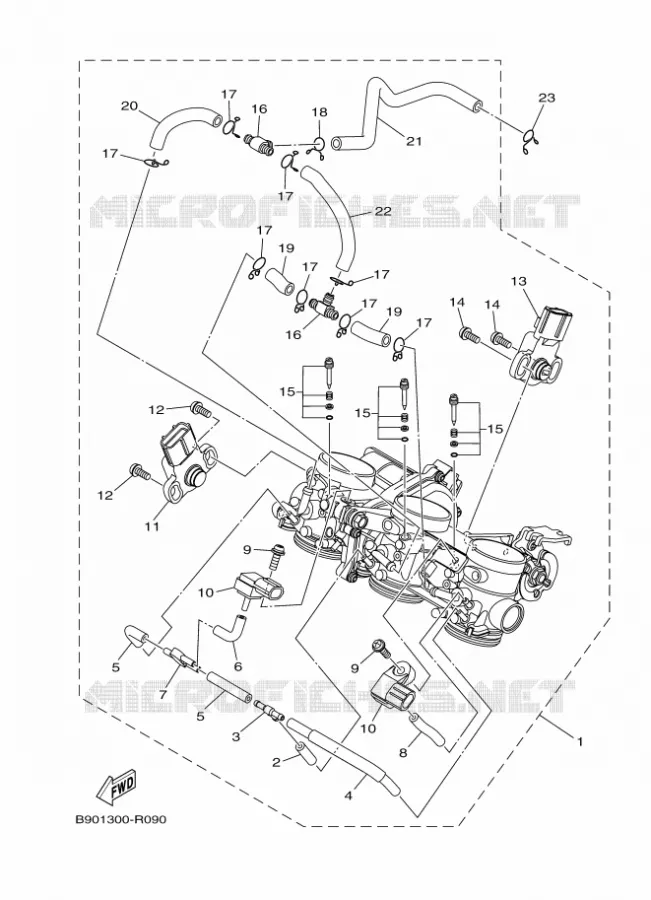 ADMISSION Yamaha MOTO 900 2019 XSR  MTM850