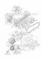 CARTER MOTEUR pour Yamaha XENTER 125 de 2019
