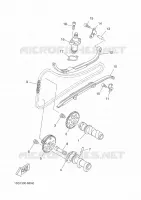 ARBRE A CAMES / CHAINE DE DISTRIBUTION pour Yamaha XMAX 400 ABS de 2019