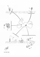PARTIE ELECTRIQUE 2 pour Yamaha XMAX 400 ABS de 2019