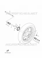 ROUE AVANT pour Yamaha XMAX 125 ABS de 2019