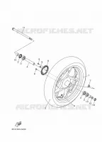 ROUE AVANT pour Yamaha XMAX 300 ABS de 2019