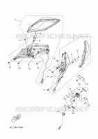 FEU ARRIERE pour Yamaha XMAX 300 ABS de 2019