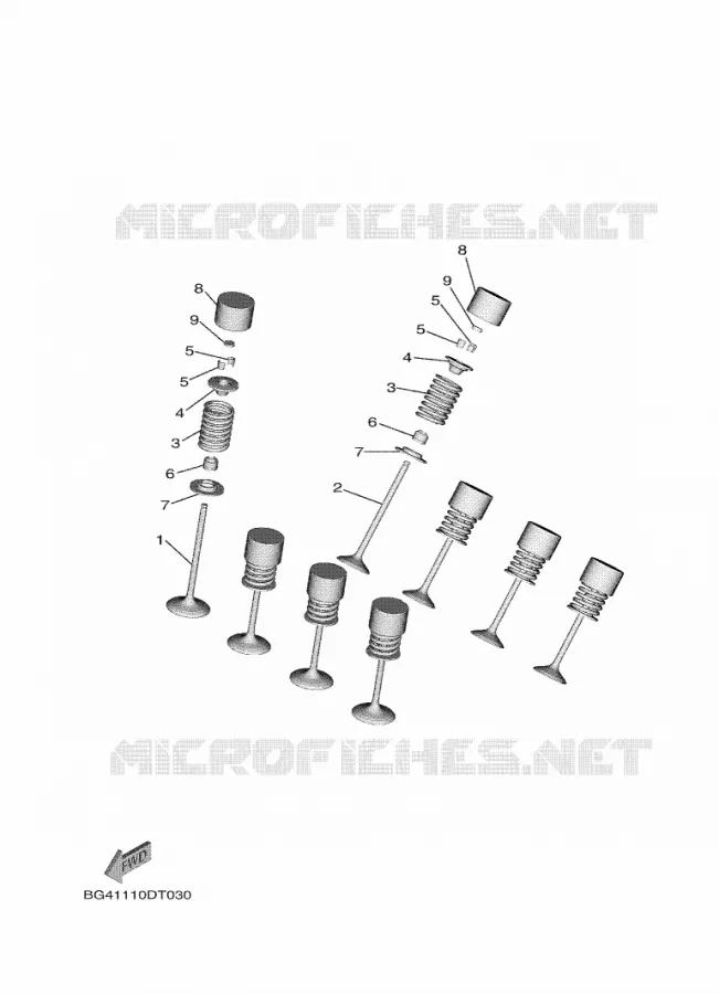 SOUPAPE Yamaha SIDE BY SIDE 850 2019 WOLVERINE  YXE850ENS/YXE85WPLK