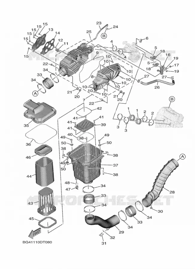 ADMISSION Yamaha SIDE BY SIDE 850 2019 WOLVERINE  YXF850ES/YXF85WPSK