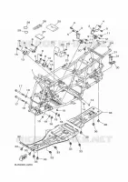 CADRE pour Yamaha KODIAK 450 de 2019
