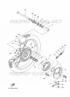 ROUE AVANT pour Yamaha DT 125 de 2020