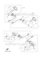 CLIGNOTANT pour Yamaha MT-07 ABS de 2020