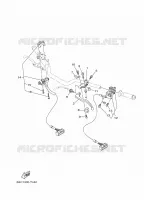COMMODO / LEVIER pour Yamaha MT-07 ABS de 2020