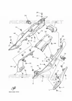 COUVERCLE LATERAL pour Yamaha MT-07 ABS de 2020