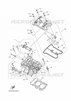 CULASSE pour Yamaha MT-07 ABS de 2020