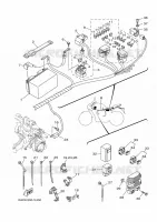 PARTIE ELECTRIQUE 1 pour Yamaha MT-07 ABS de 2020