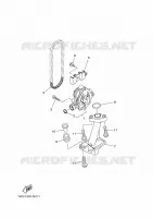 POMPE A HUILE pour Yamaha MT-07 ABS de 2020