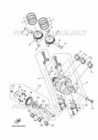 VILEBREQUIN / PISTON pour Yamaha MT-07 ABS de 2020