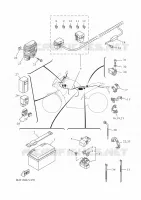 PARTIE ELECTRIQUE 1 pour Yamaha TRACER 700 de 2020