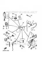 ELECTRIQUE 1 pour Yamaha AG 100 de 1996