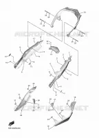 COUVERCLE LATERAL pour Yamaha NIKEN GT de 2020