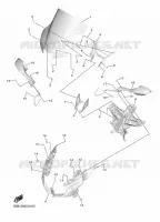 CARENAGES 1  pour Yamaha NIKEN GT de 2020