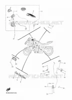 PARTIE ELECTRIQUE 2 pour Yamaha NIKEN GT de 2020