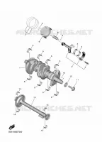 VILEBREQUIN / PISTON pour Yamaha NIKEN GT de 2020