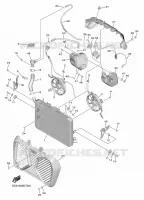 RADIATEUR / DURITES pour Yamaha NIKEN GT de 2020