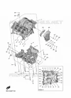 CARTER MOTEUR pour Yamaha NIKEN GT de 2020