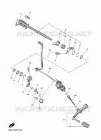 AXE DE SELECTEUR / PEDALE pour Yamaha NIKEN GT de 2020